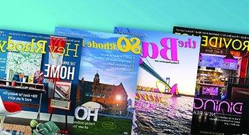 Image of local magazine covers